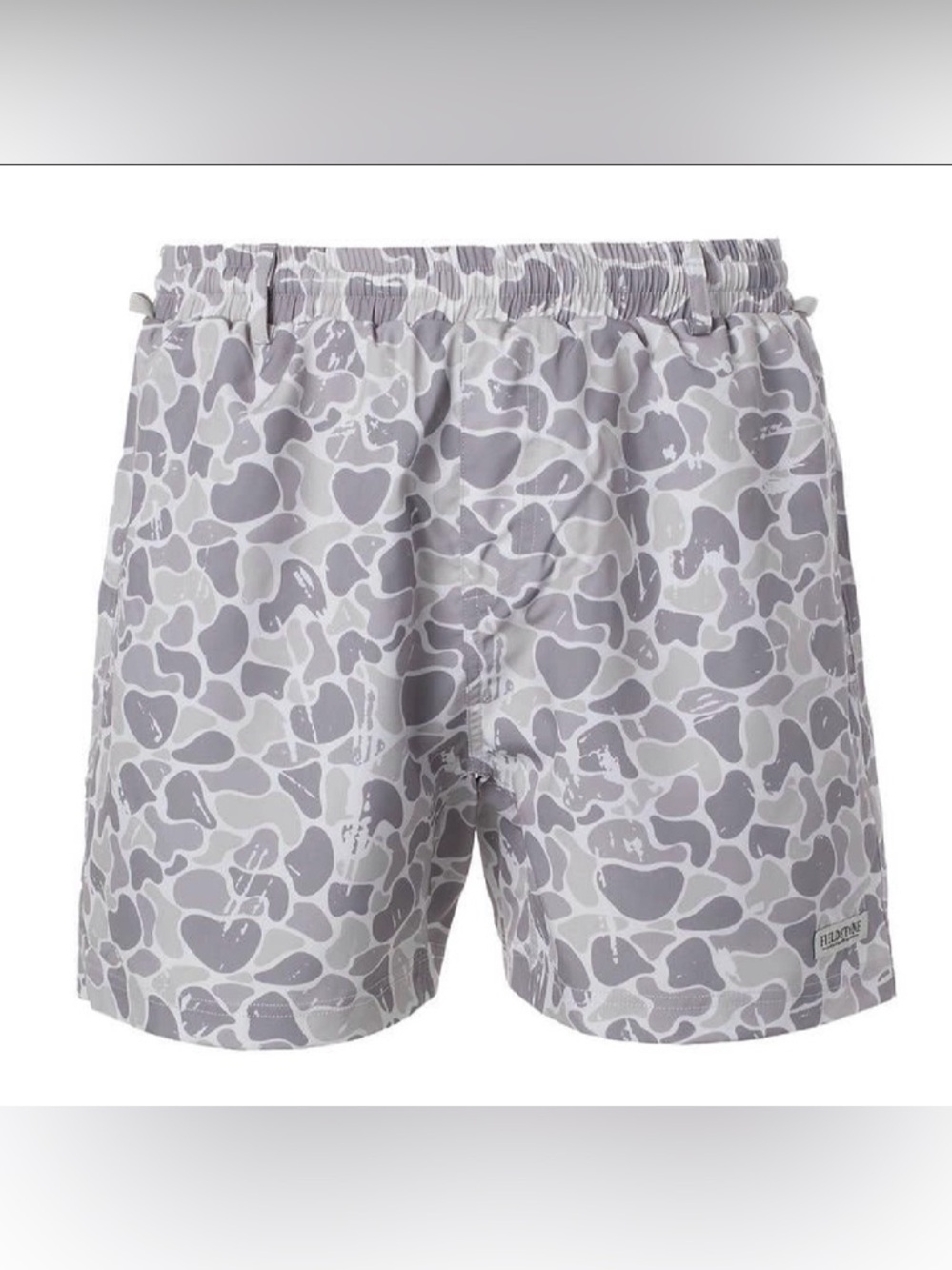Youth Fieldstone Smoke Camo Shorts